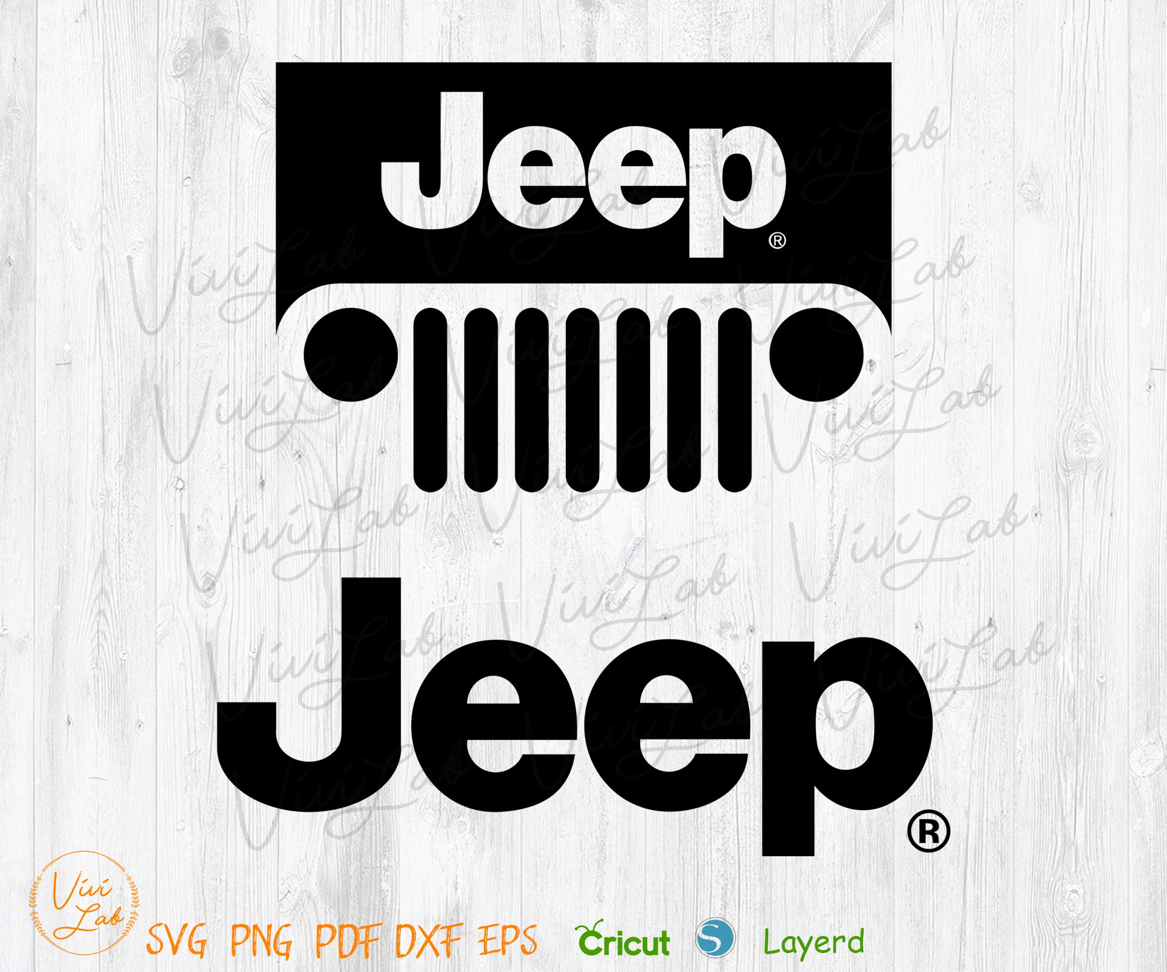 Jeep logo svg png vector